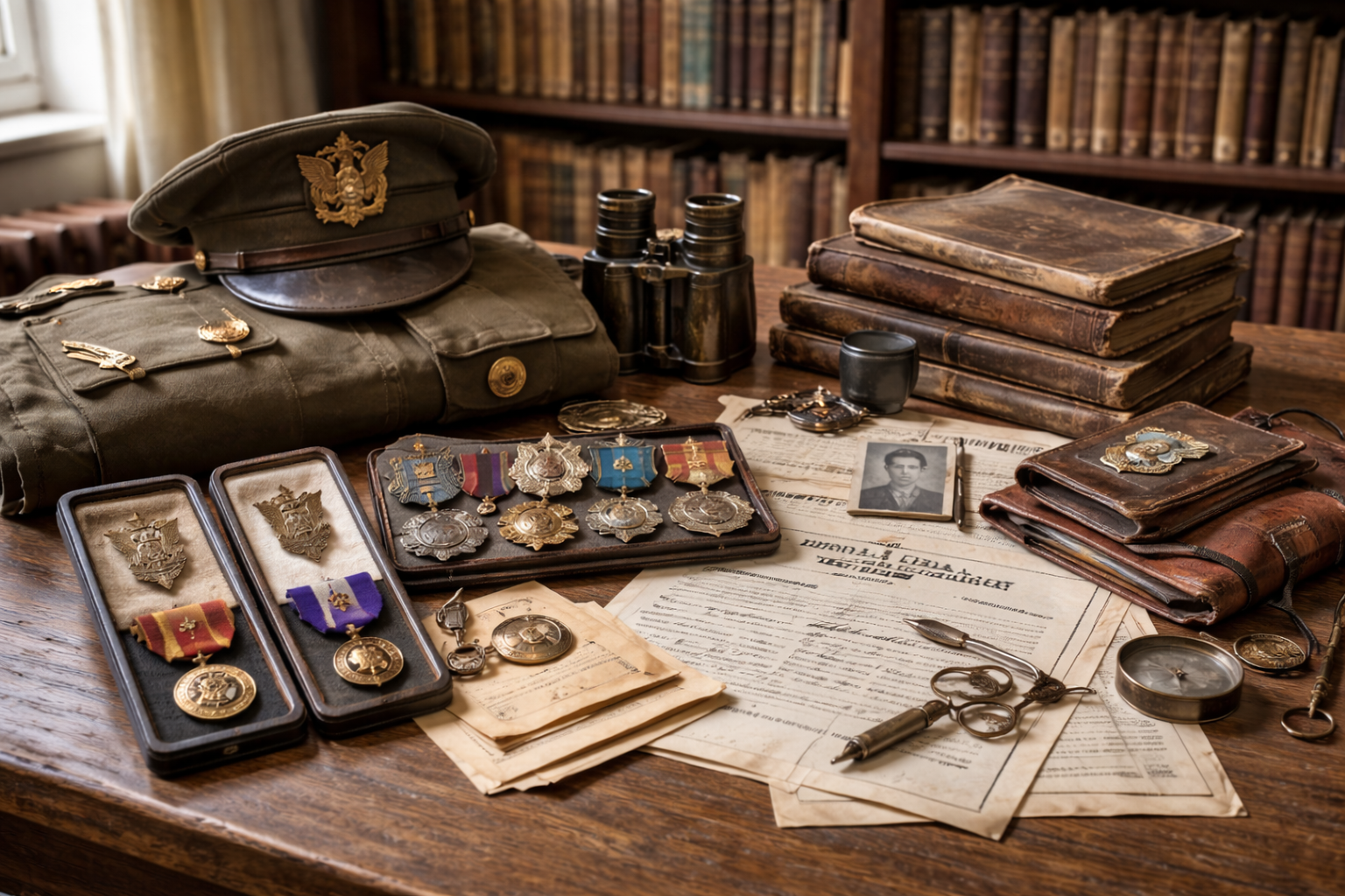 Objets militaires et antiquités de l'armée