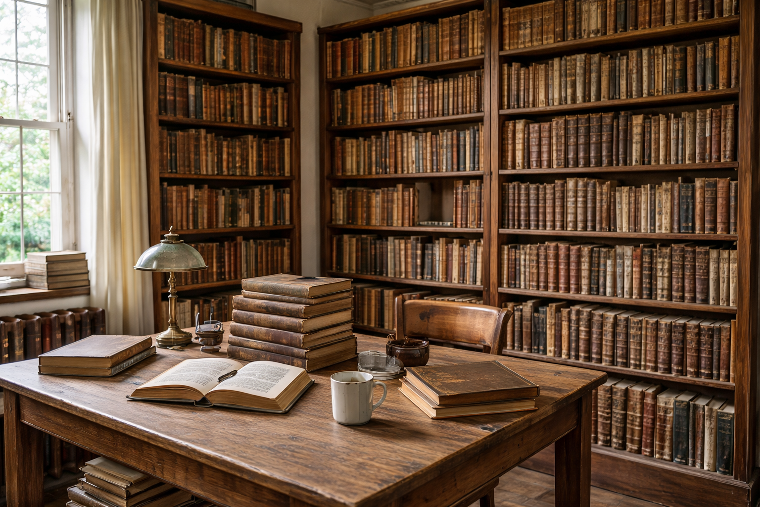 Bibliothèque ancienne : lots et collections