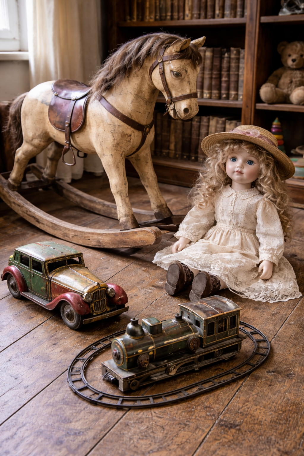 Lots de jouets anciens : tri et reprise